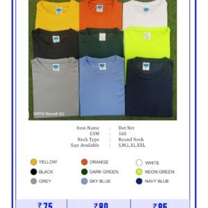Dot Net 160 GSM T-Shirt