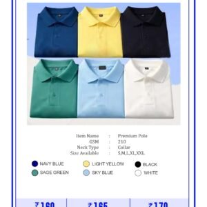 Polo T-Shirt 210gsm